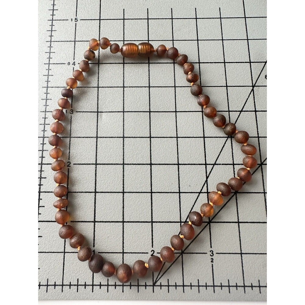 Baltic Amber Necklace Natural Baltic Amber for Kids 12”